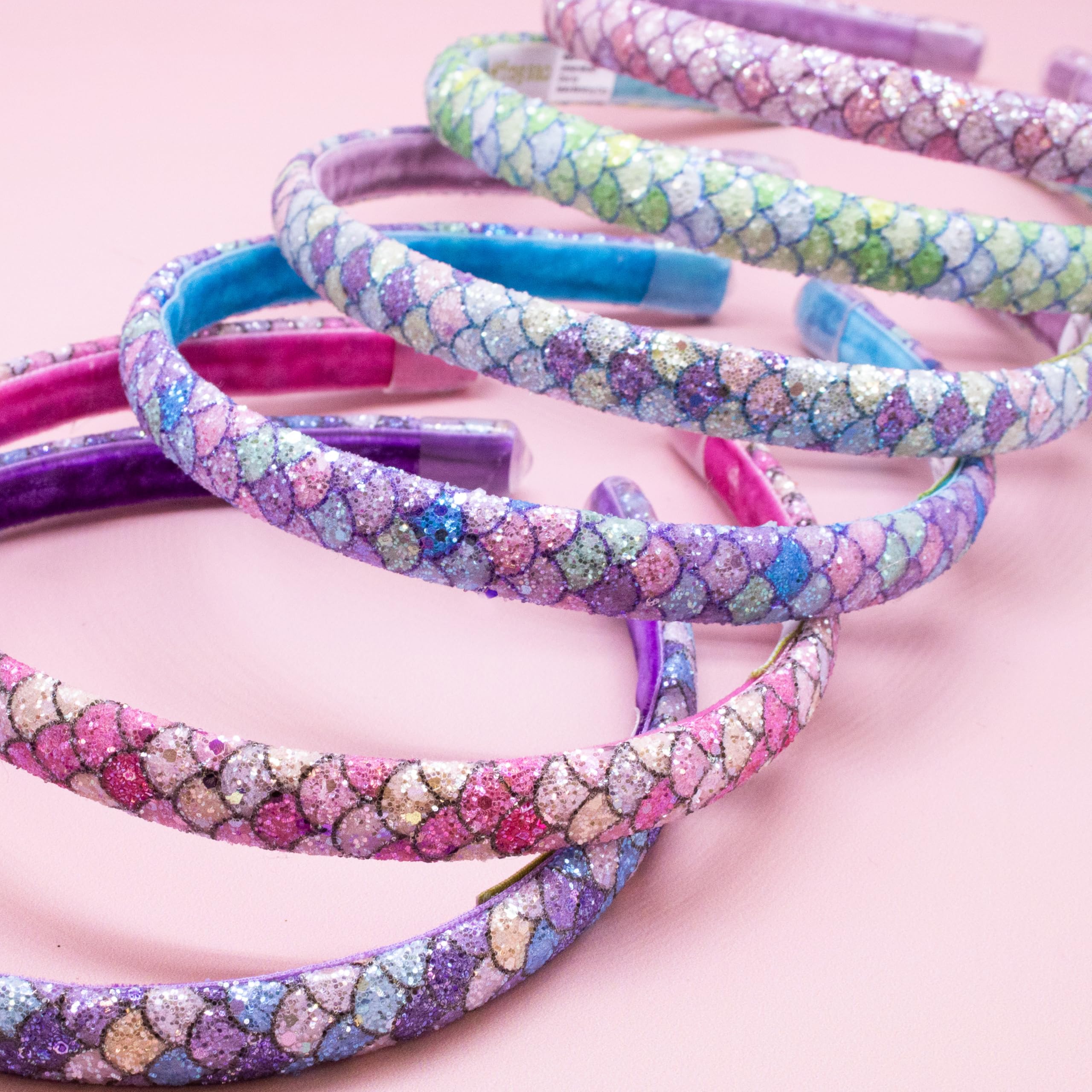 FROG SAC diadema floral brillante para niñas, combina con prendas coloridas y florales.