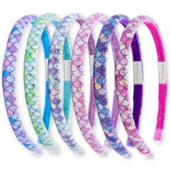 FROG SAC diadema rosa brillante para niñas, ideal para mantener el cabello recogido en la escuela.