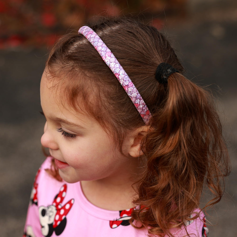 FROG SAC diadema verde brillante para niñas, perfecta para completar looks glam.