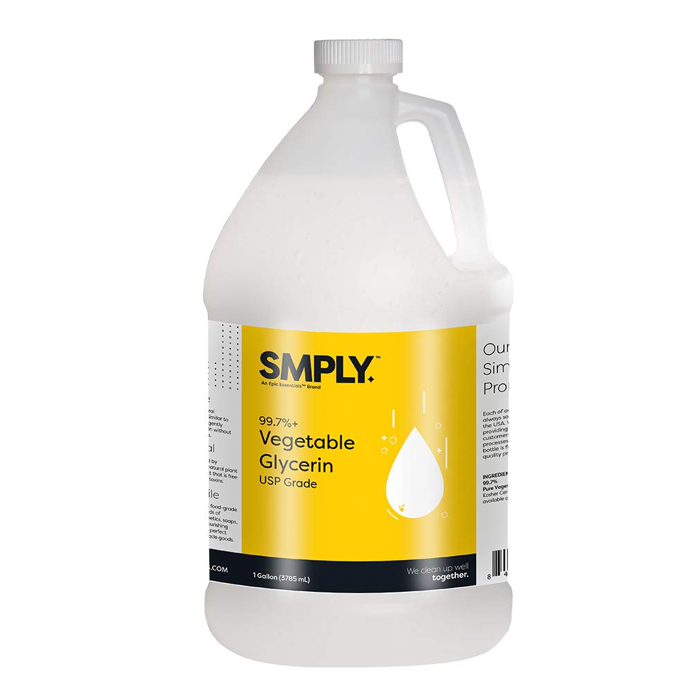 Froggy's Fog SMPLY glicerina vegetal, botella-grande para usos culinarios.