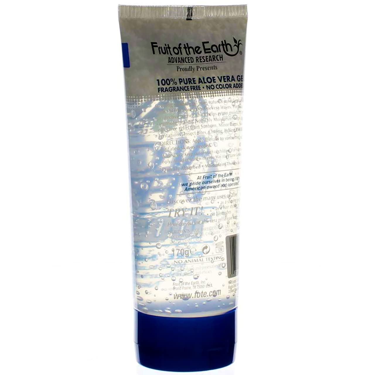 Gel tras la exposición al sol para calmar la piel