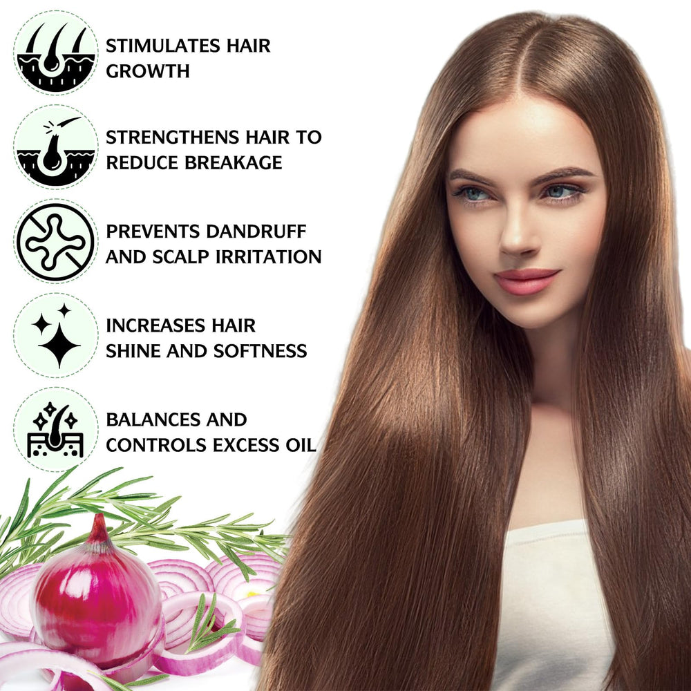 Aplicación del champú FSLHCY en cabello húmedo para limpieza suave.
