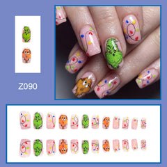Uñas navideñas FUKIDOG con brillo: diseño festivo para destacar en fiestas