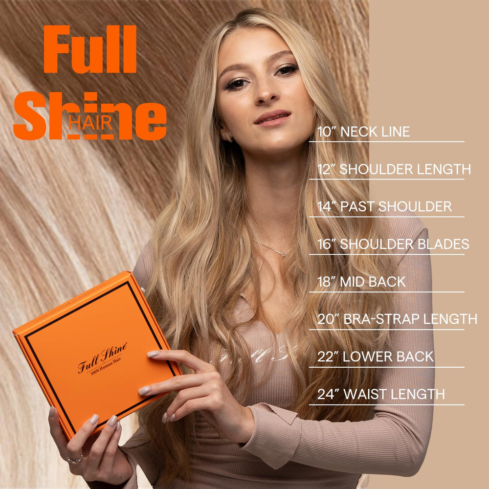 Resultado final de Full Shine con look natural y brillo uniforme.
