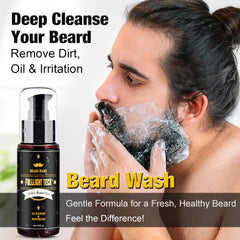 Aceites para barba FULLLIGHT TECH, mezcla suave que nutre la barba
