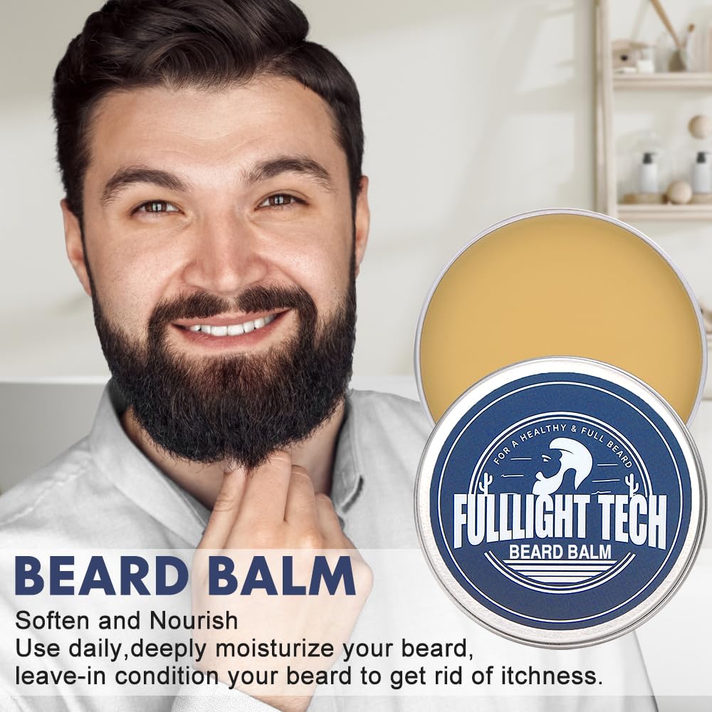 Bálsamo FULLLIGHT TECH suaviza y define la forma de la barba.