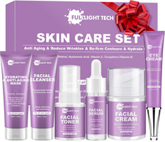FULLLIGHT TECH conjunto de 6 piezas para una rutina diaria suave y completa