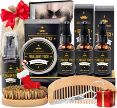 Kit FULLLIGHT TECH para barba, caja regalo, cuidado completo y práctico