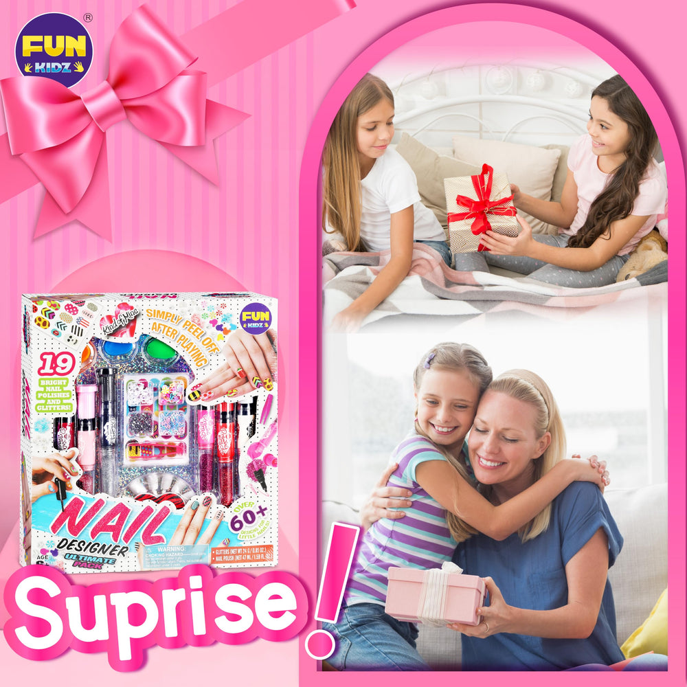 FUN KIDZ esmalte-agua-desprendible: quitar sin esfuerzo para cambios rápidos.