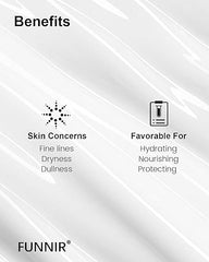 FUNNIR frasco de 100 g, crema facial para piel sensible