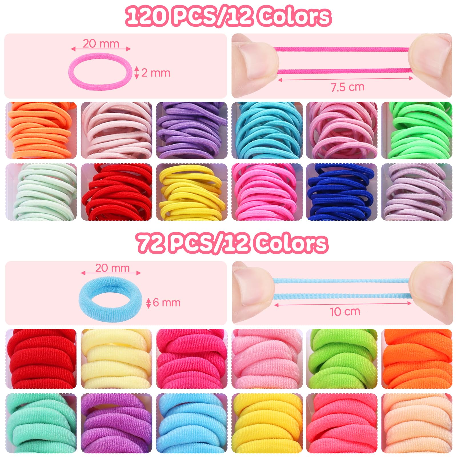 Clips mini mariposa Funtopia para un toque lúdico y seguro
