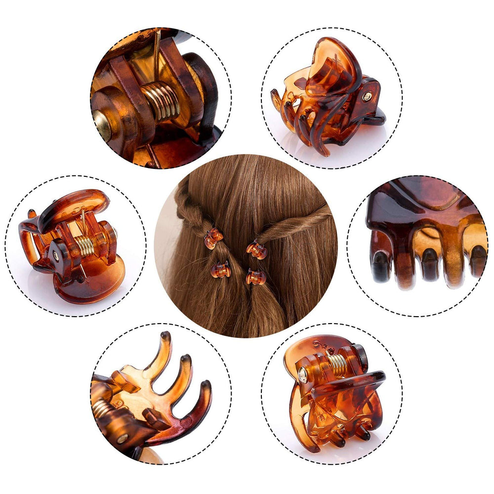 Funtopia clips para cabello pequeños, ideales para peinados sencillos y sostener capas.