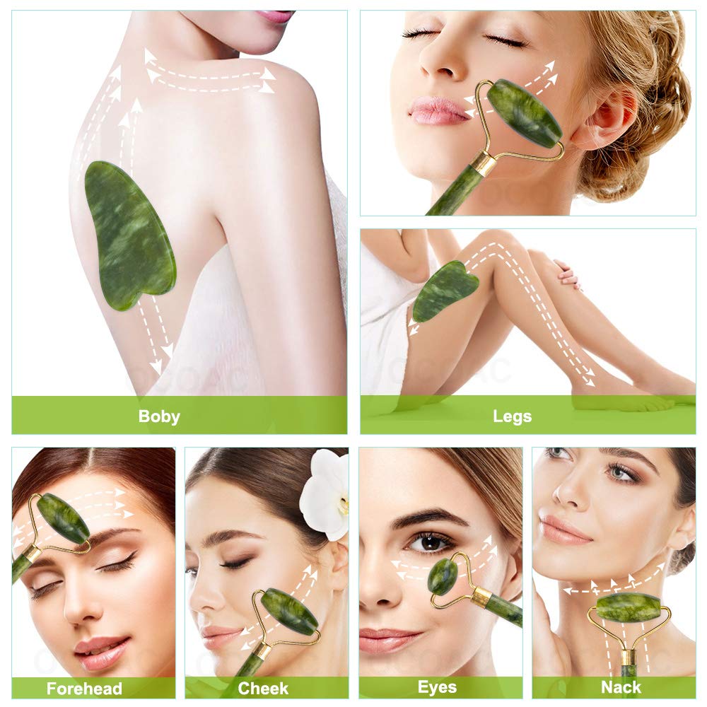 fuvooi Jade Gua Sha: embalaje seguro para regalo