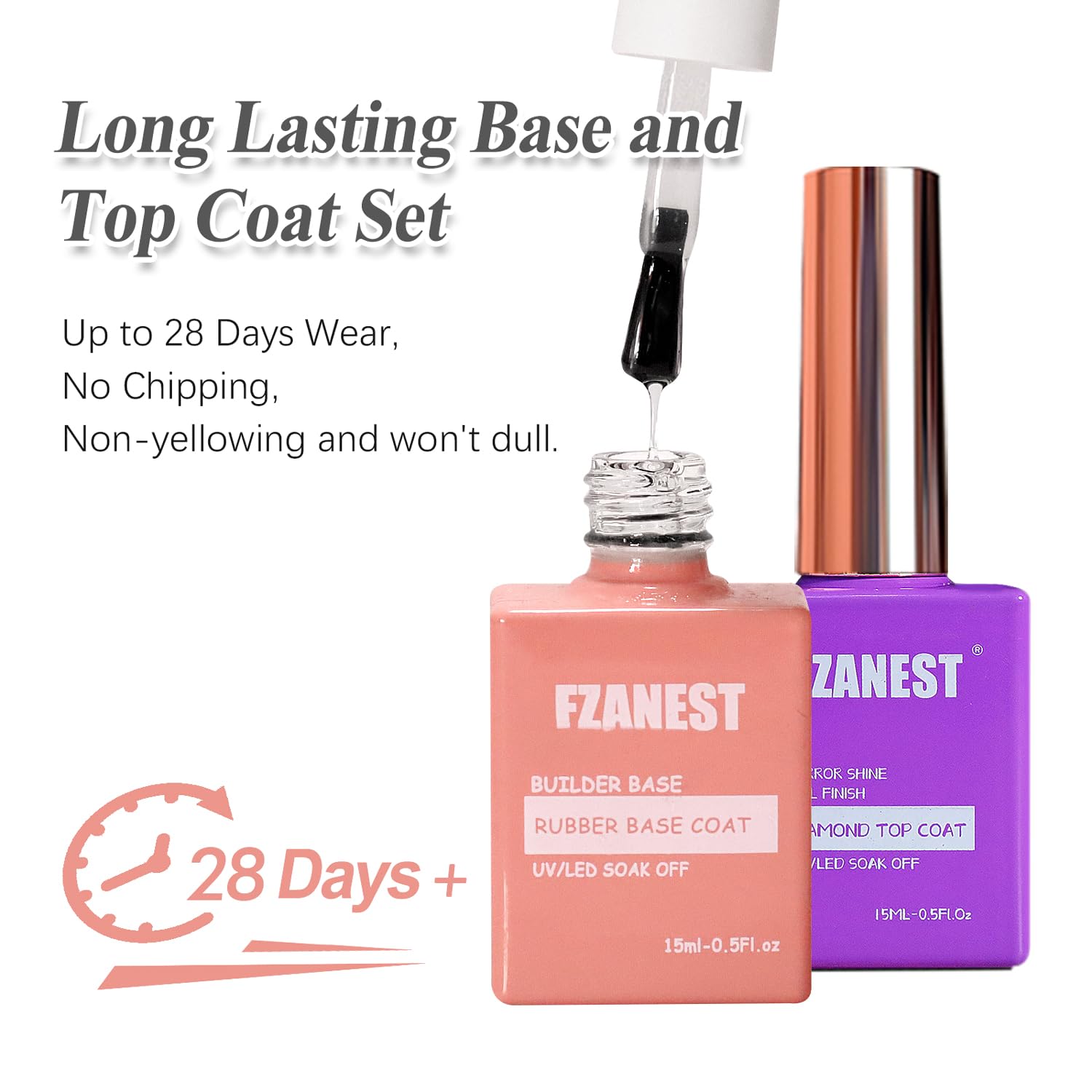 FZANEST capa de protección y reparación para uñas delgadas.
