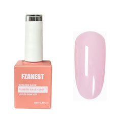 FZANEST Milky Pink Gel: bote muestra tono translúcido para uñas naturales.