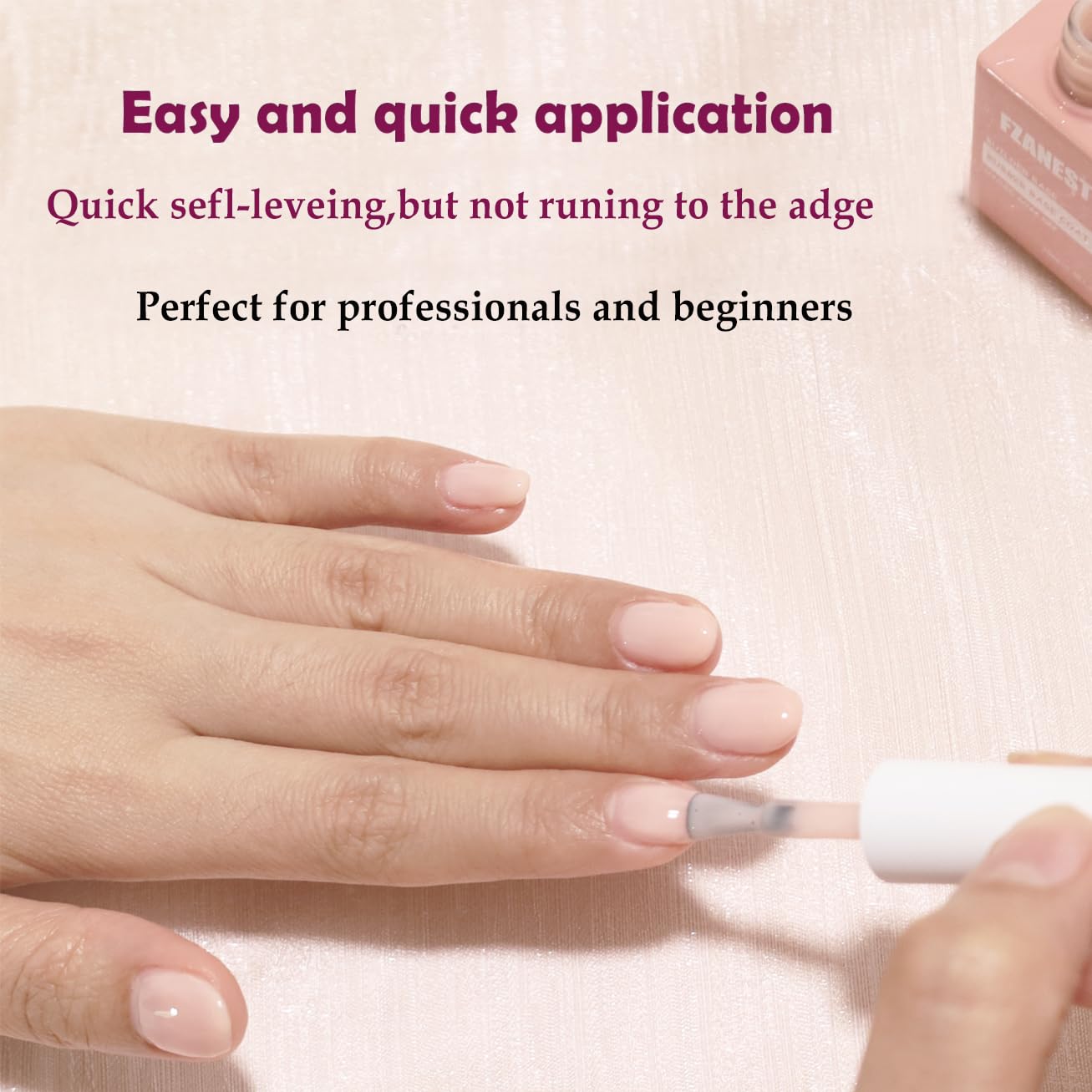 FZANEST facilita extensión de uñas con extensión de hasta 2 cm.