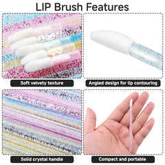 G2PLUS cepillo labial de 9 cm, práctico para retoques en cualquier lugar.