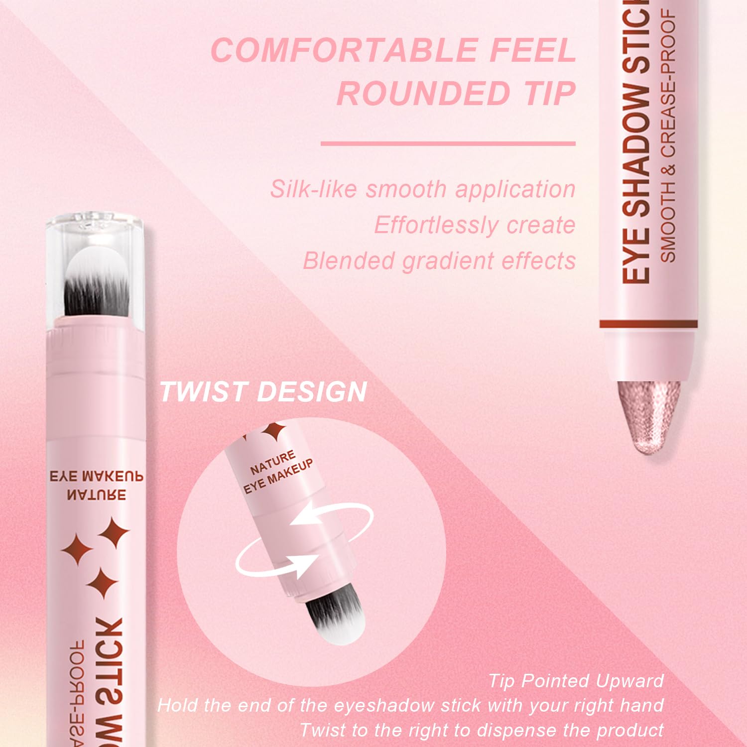 GADMLURY Long-wear crease-proof color lasts up to 10–12 hours