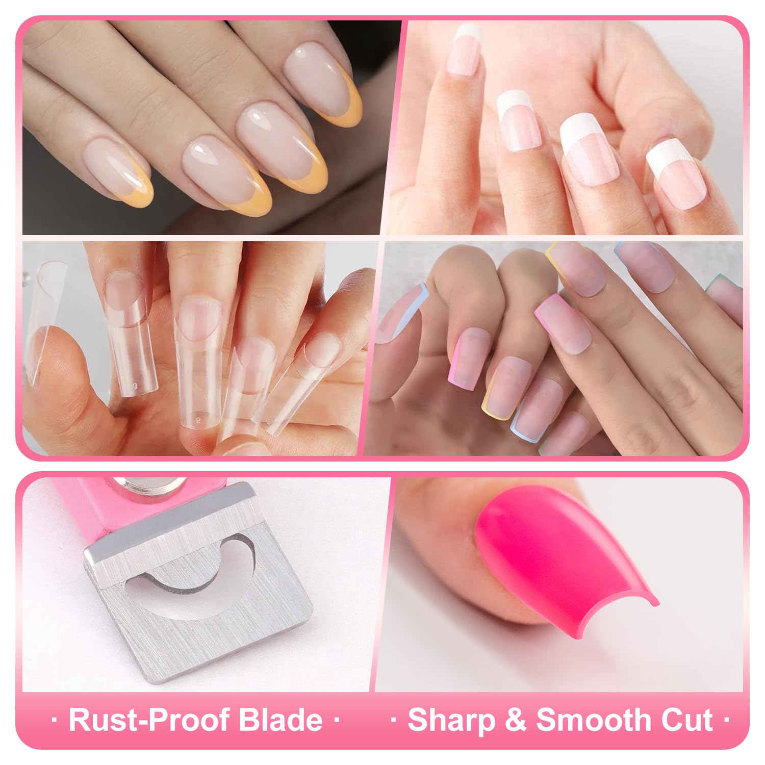 GA&EN compatible con uñas artificiales para casa o estudio.