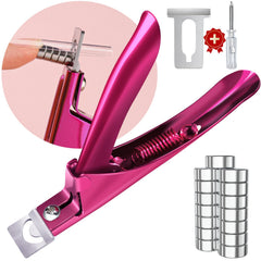 GA&EN Violet Red corta uñas con filo afilado para un corte preciso.