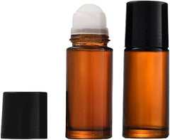 Botellas Galepromot de rodillo en vidrio claro, 30 ml para aceites esenciales.