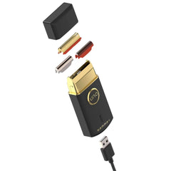 GAMMA+ Uno: Cabezal de foil oro titanio, suave para piel sensible