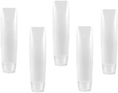 GANPUB botellas de viaje blancas de 30 ml para llevar cómodamente