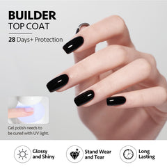 GAOY Curado UV 60s: capa superior gel para manicuras.