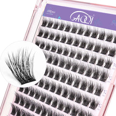GAQQI Lash Clusters con efecto 3D natural para una mirada más definida.