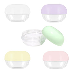 GAQWOK envases de viaje 10ml para cremas, ideales para viaje ligero.