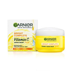 Garnier Luz Completa Suero-Crema 45 g para tono uniforme diario.