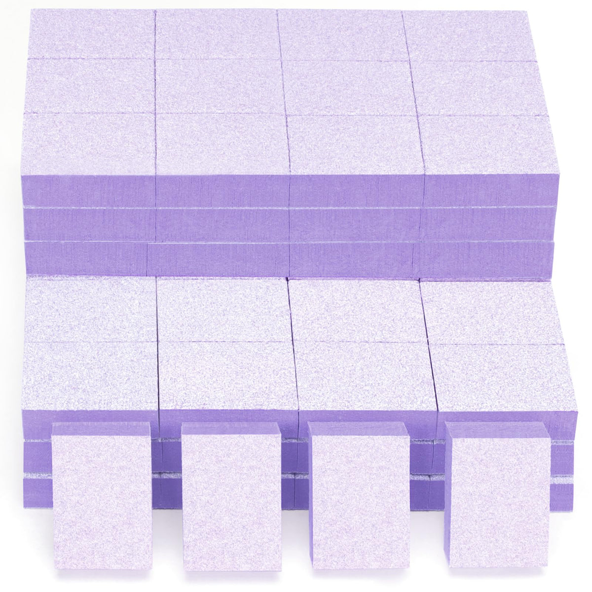GAZEPLUS bloque buffer uñas 80/100, limado rápido para preparar uñas para gel o acrílico
