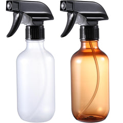 GearTrust pulverizador de agua para cabello en ámbar, rocía con niebla fina para peinado.