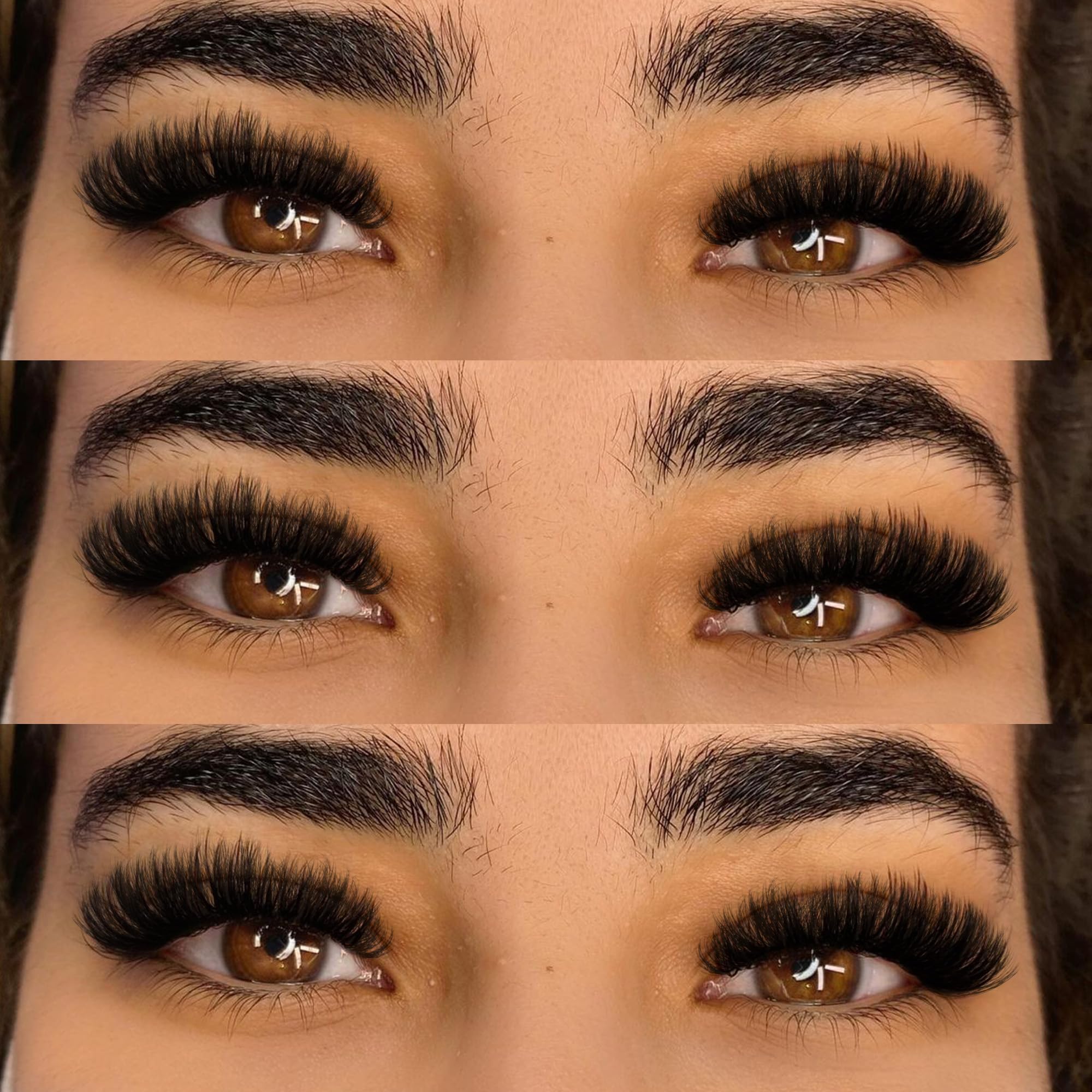 Geeneiya tips—tweezers blend clusters for seamless lash effect