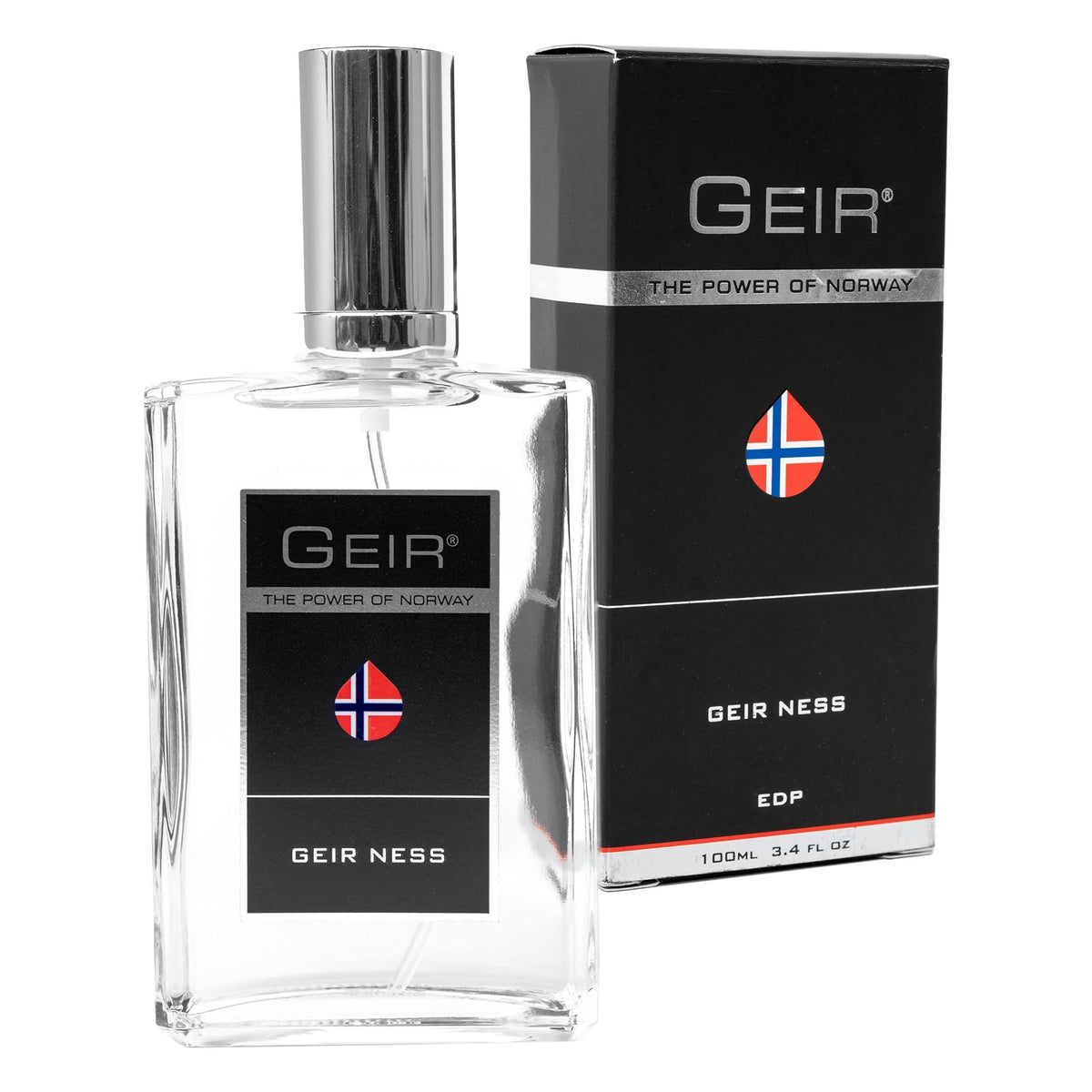 Geir Ness Eau de Parfum para Hombre, frasco elegante con aroma duradero para todo el día.