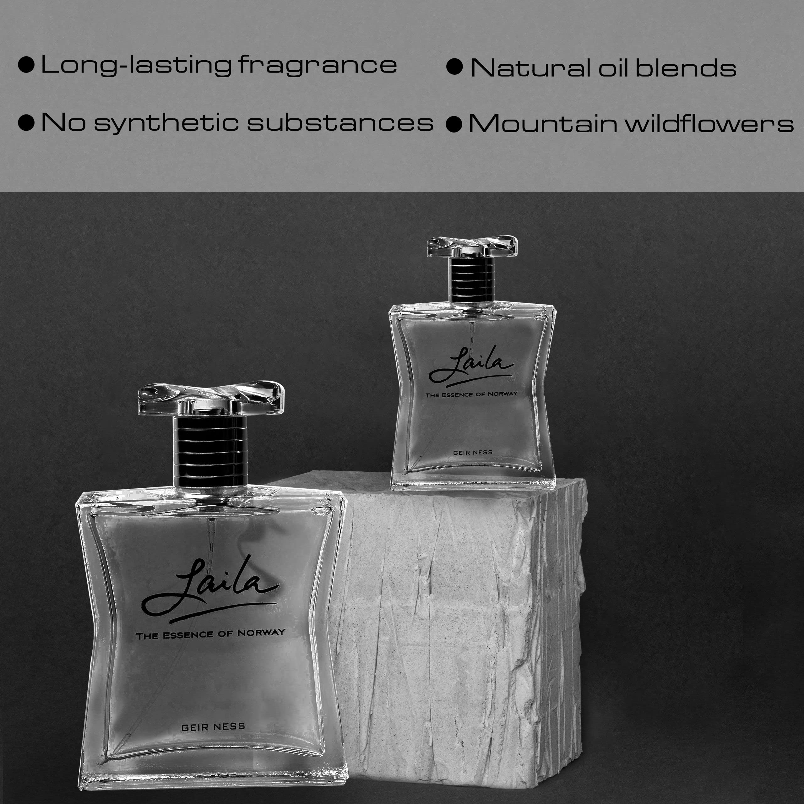 Geir Ness Laila, regalo elegante, perfecto para sorprender con fragancia.