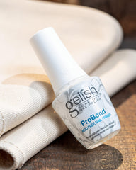 Gelish ProBond: pH neutro para aplicación cómoda y segura en piel.