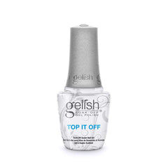 Gelish Top It Off brillo alto sobre uñas para acabado duradero