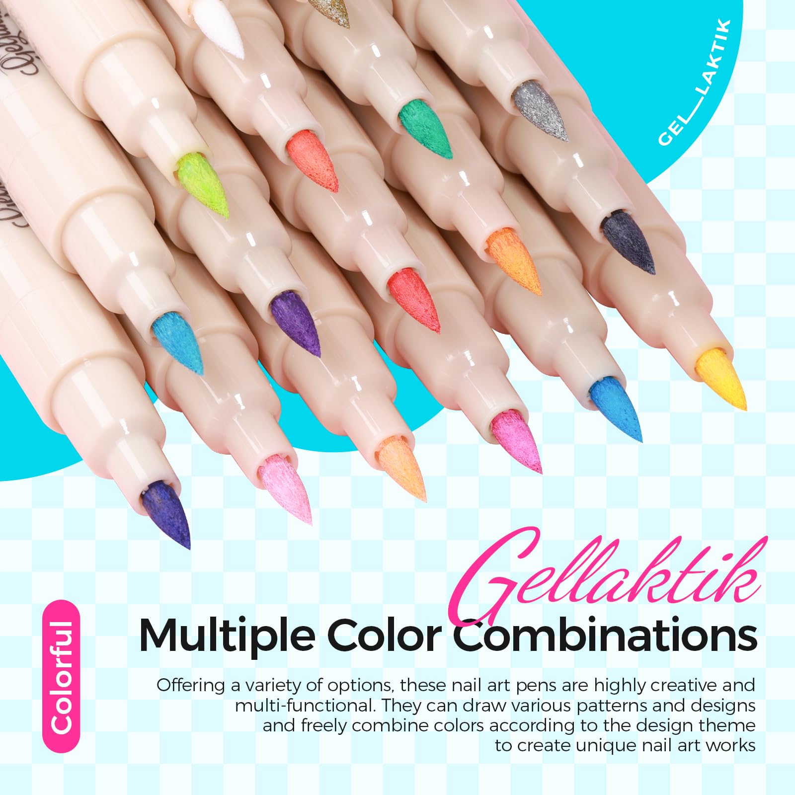 GELLAKTIK regalo set: ideal para aficionados al arte de uñas.
