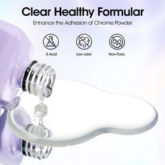 GELLEN acabado espejo en uñas metálicas gracias al gel cromo