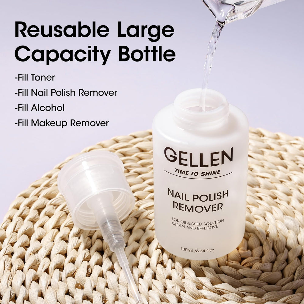 Ideal para uñas regulares, compatible con esmaltes brillantes y purpurina.