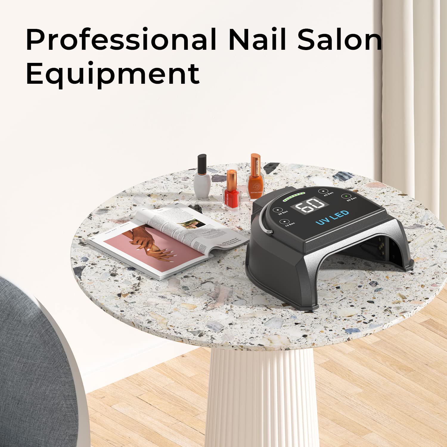 Gelpal usos en salón y casa para manicura