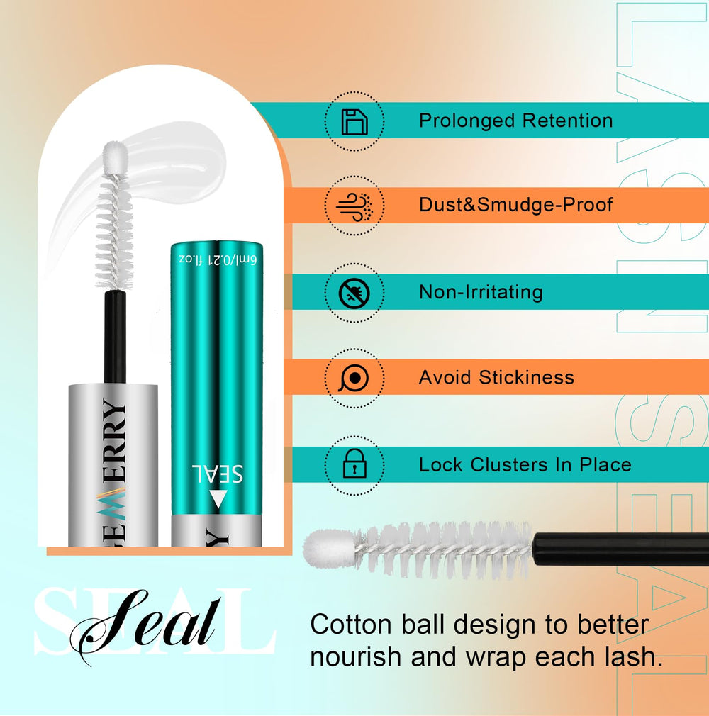 GEMERRY waterproof lash glue for all-day wear and durability