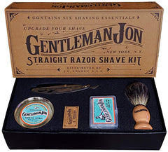 Navaja recta Gentleman Jon para afeitado preciso y cómodo