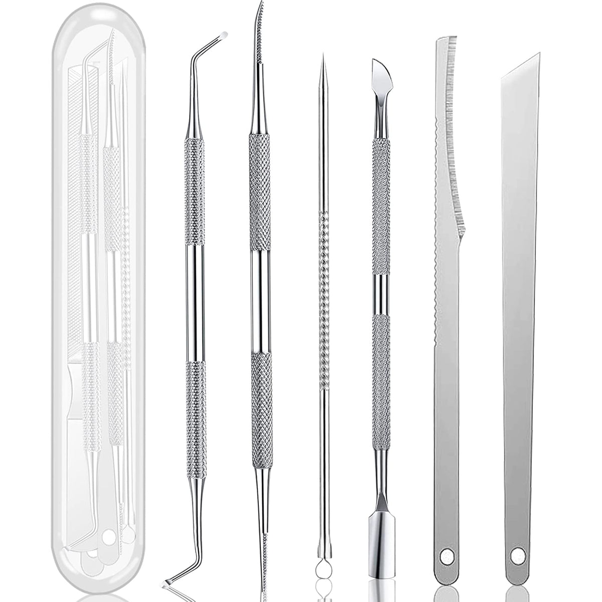 Geounzay kit pedicure uñas encarnadas: herramientas completas para cuidado en casa.