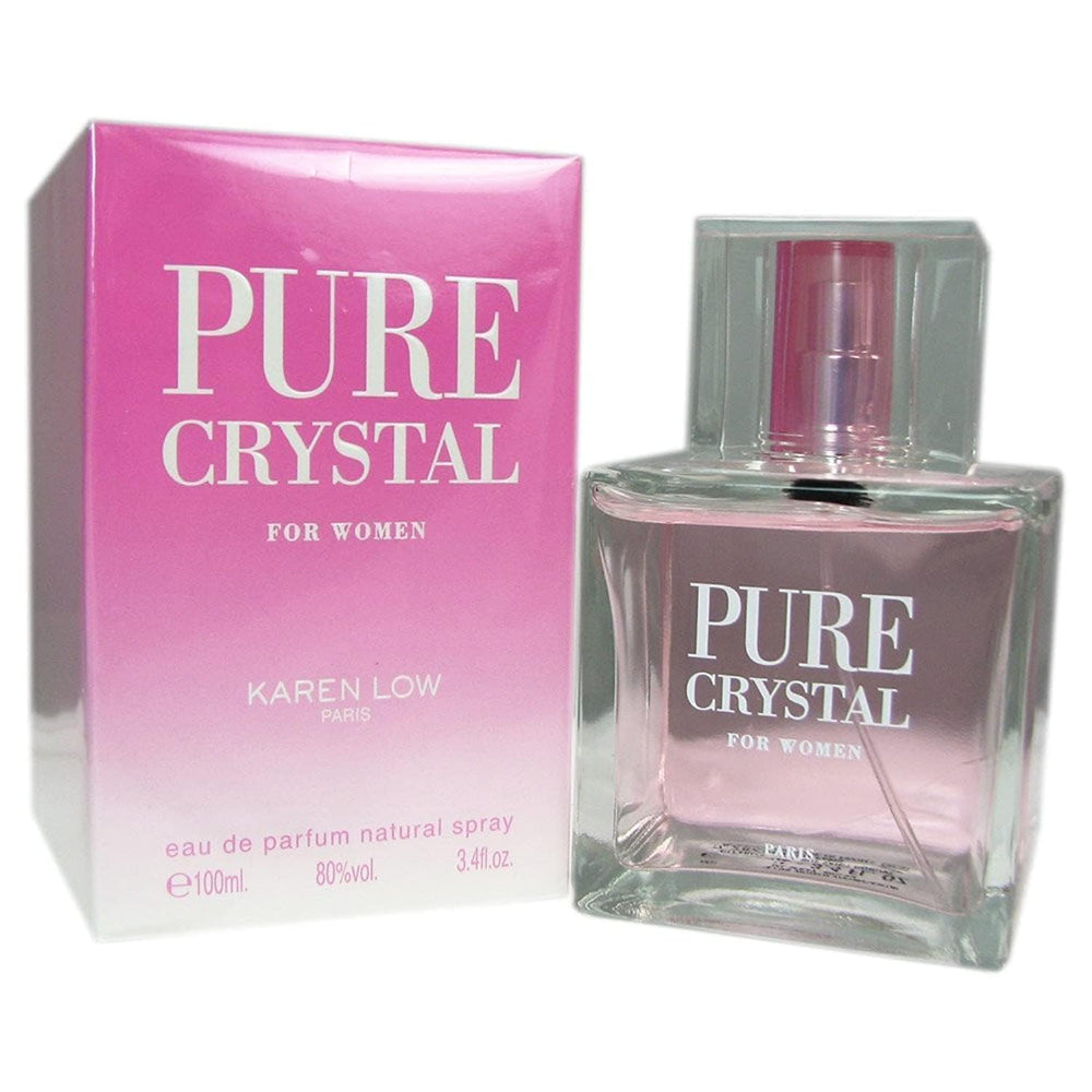 Geparlys Karen Low Pure Crystal: botella elegante para uso diario y eventos.