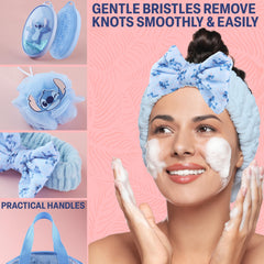 Get Trend Disney Stitch diadema spa suave, ideal para lavar la cara sin mover el cabello.