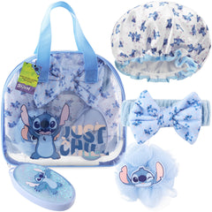 Get Trend Disney Stitch gorro de ducha, mantiene el peinado seco durante el baño.