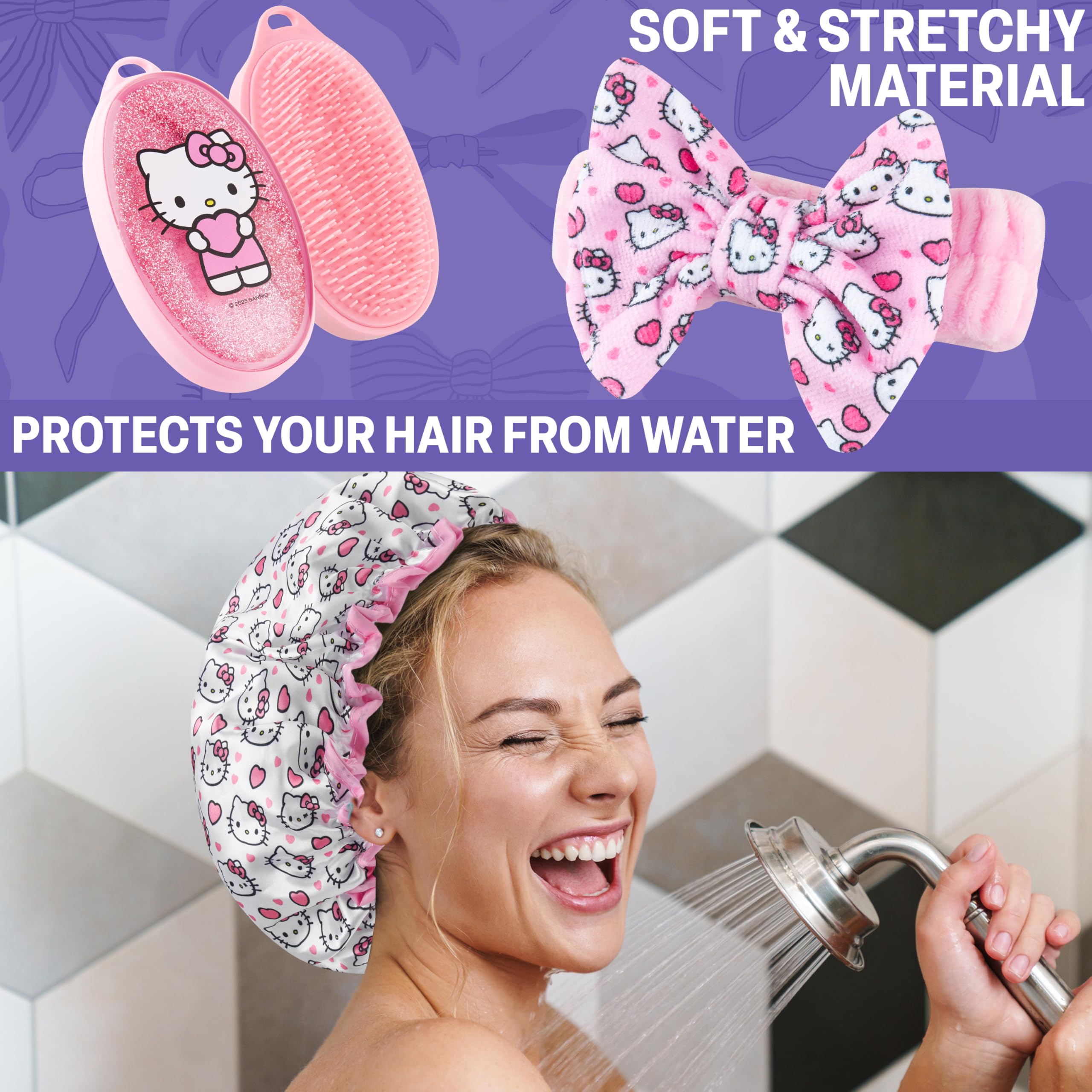 Get Trend Hello Kitty esponja corporal: exfoliación suave para una piel limpia y fresca.
