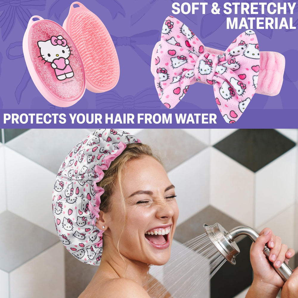 Get Trend Hello Kitty esponja corporal: exfoliación suave para una piel limpia y fresca.